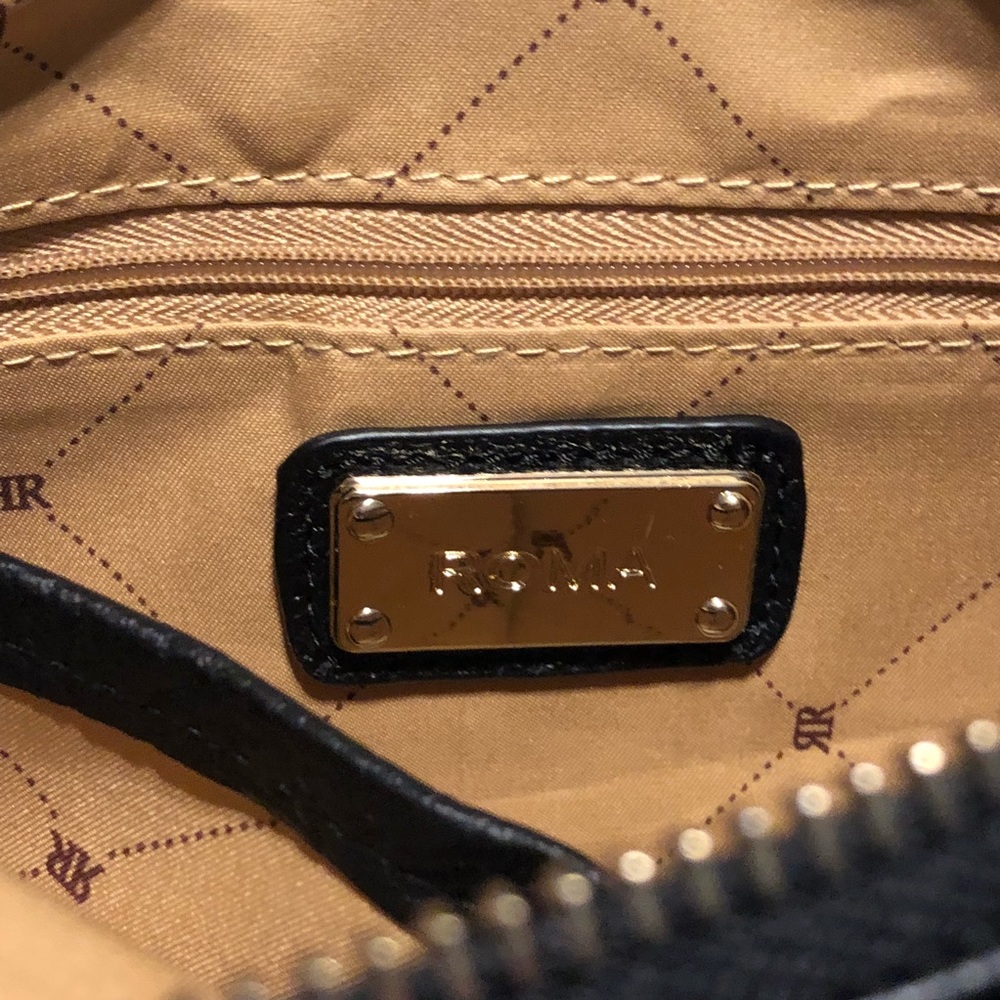 Black Crossbody Concealment Purse -7017 - Picture 6 of 8